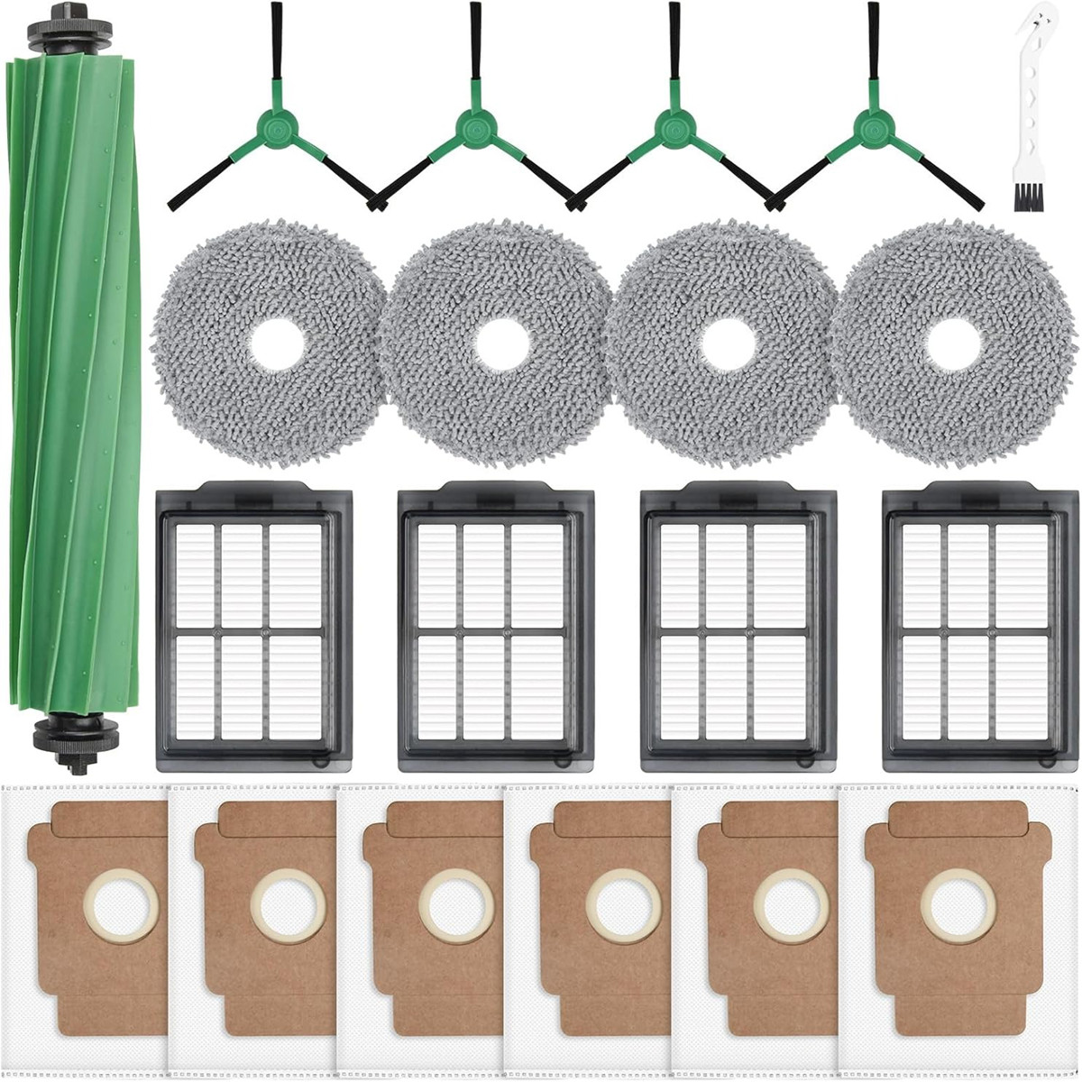 Udskiftningssæt til iRobot Roomba Plus 405/505 Combo robotstøvsuger - Højtydende reservedele