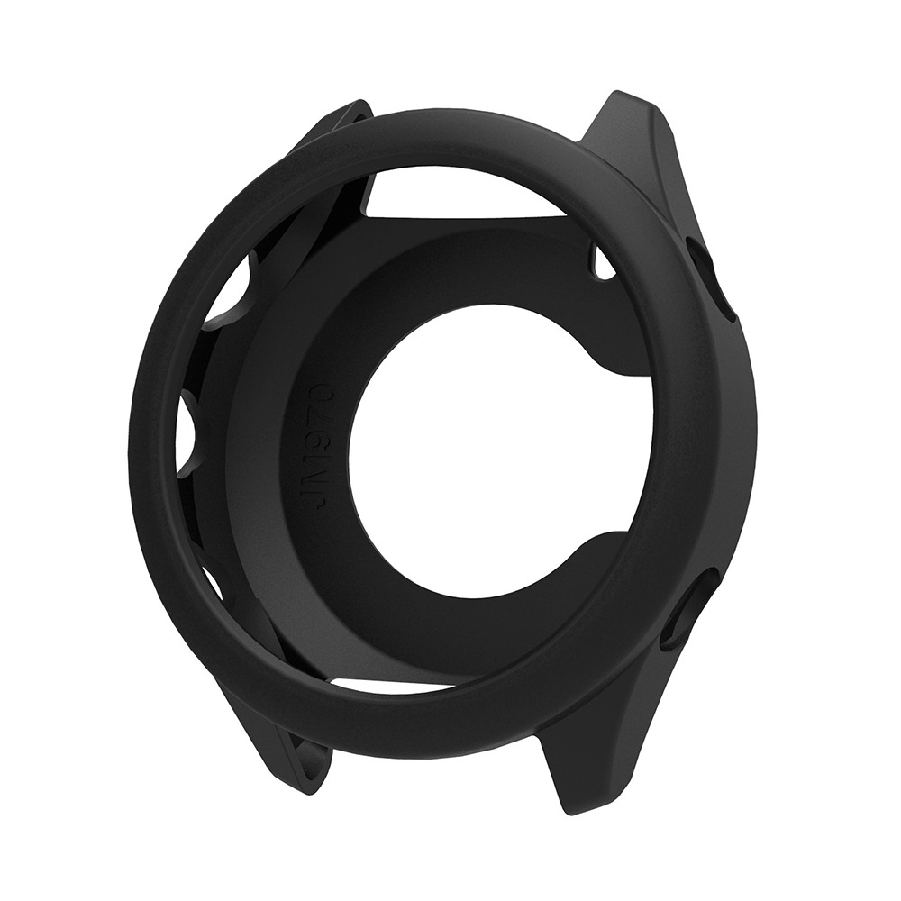 Silikonbeskyttelsesetui Kompatibelt med Garmin Forerunner 970 - Tilgjengelig i flere farger Black