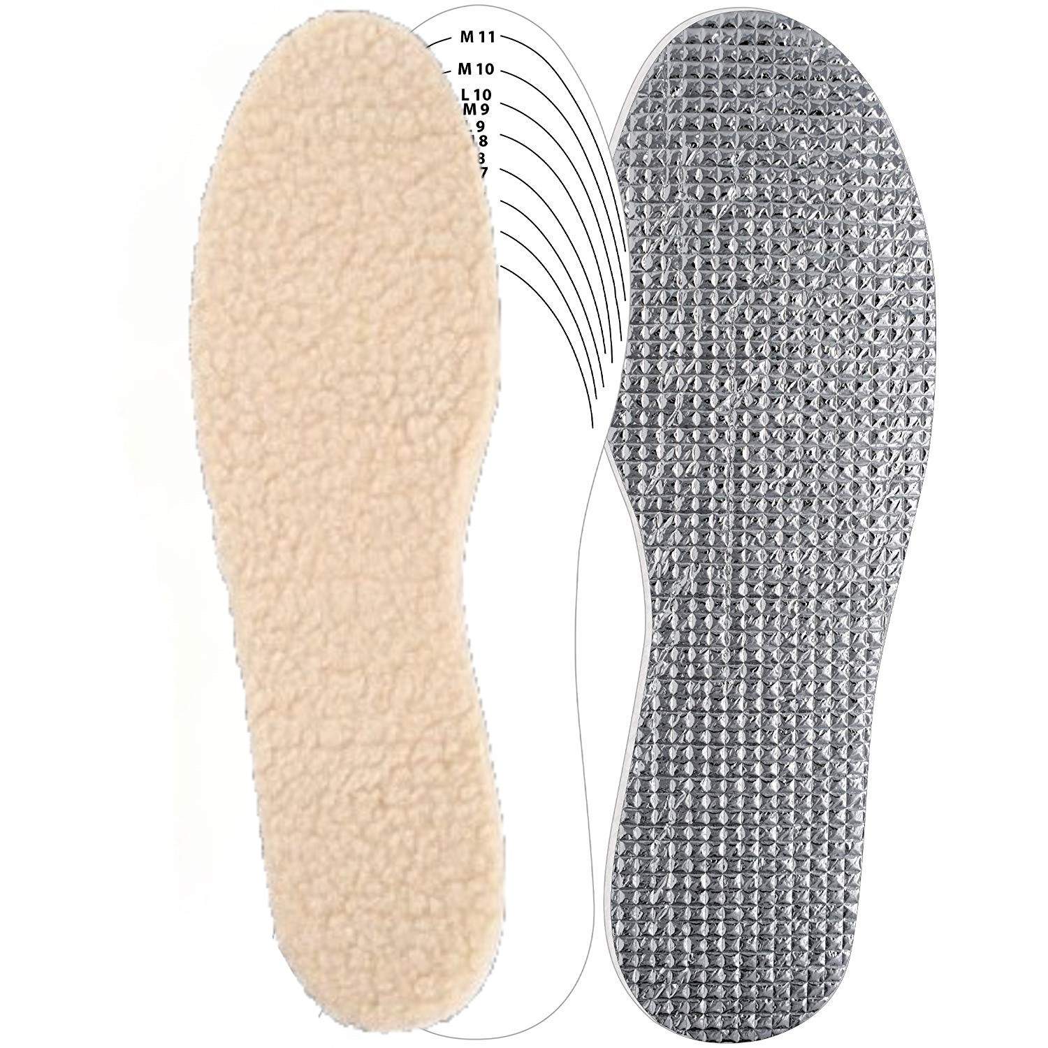 Isolerande och värmande iläggssulor Multicolor1 L