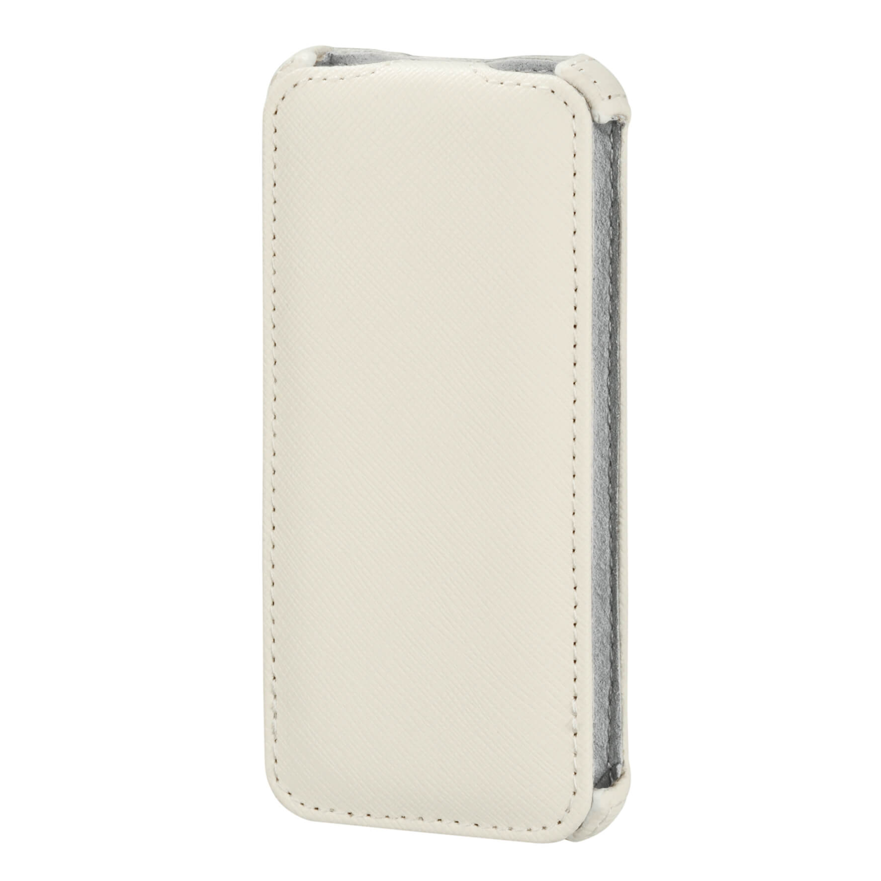 Mobilfodral Flip-Front Vit - iPhone 5/5S/SE