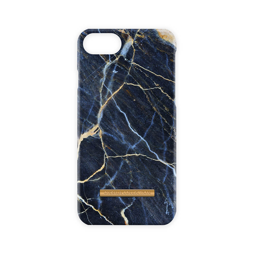 Mobilskal Soft Black Galaxy Marble - iPhone 6 / 7 / 8 / SE