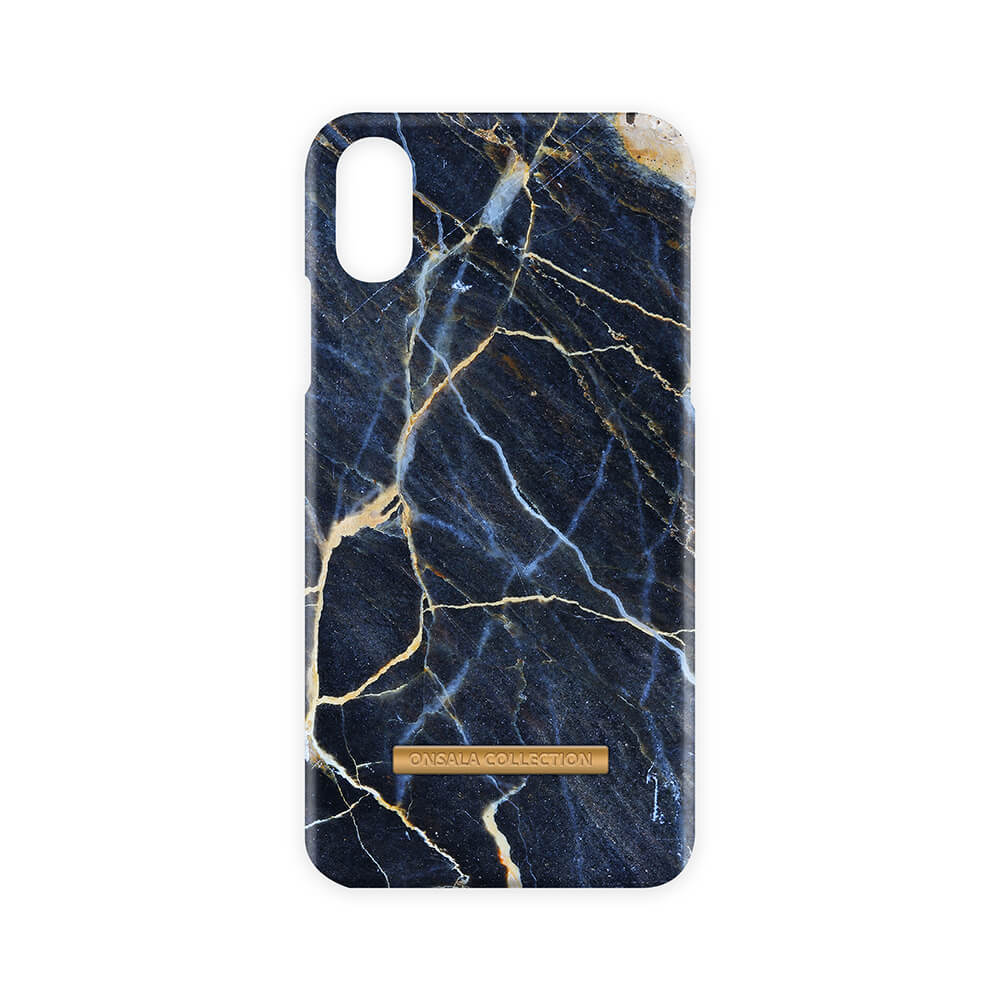 Mobilskal Soft Black Galaxy Marble - iPhone X / XS
