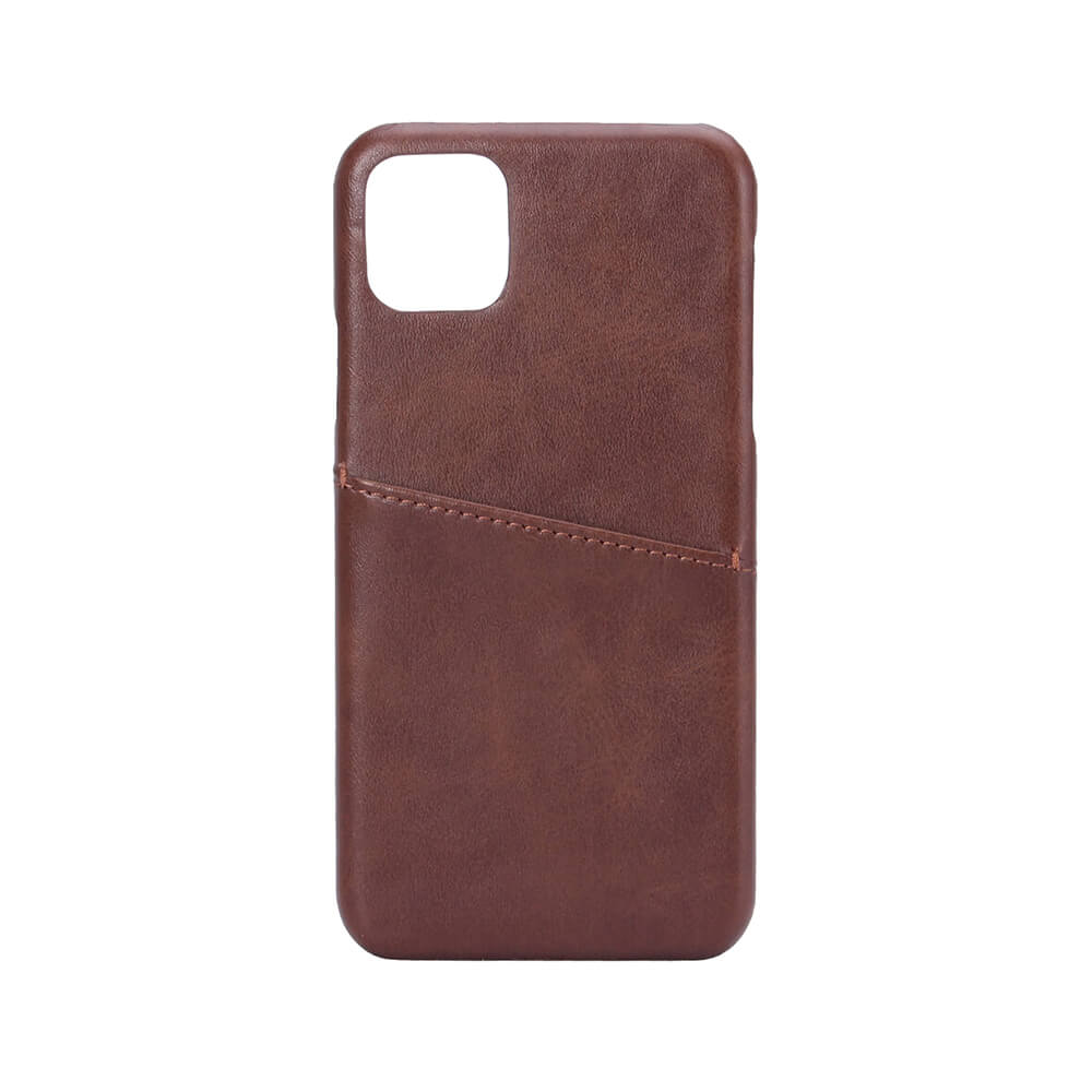 Mobilskal Kortfack Brun - iPhone 11 Pro Max