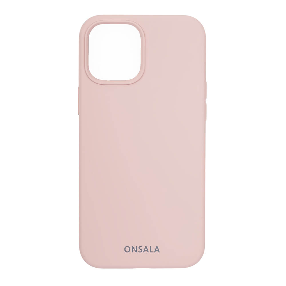 Mobilskal Silikon Sand Pink - iPhone 12 Pro Max