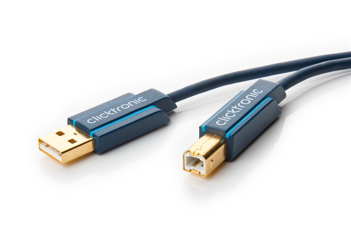 Adapterkabel från USB-A till USB-B 2.0