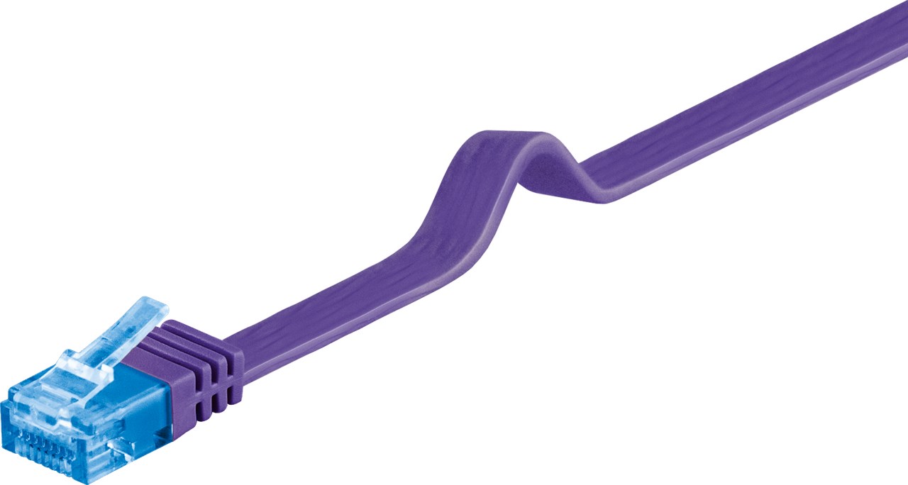 CAT 6A platt patchkabel, U/UTP
