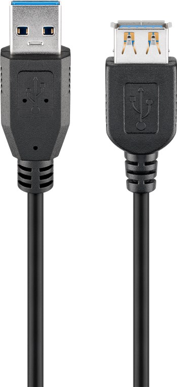 USB-A-förlängningskabel, 1,8 m