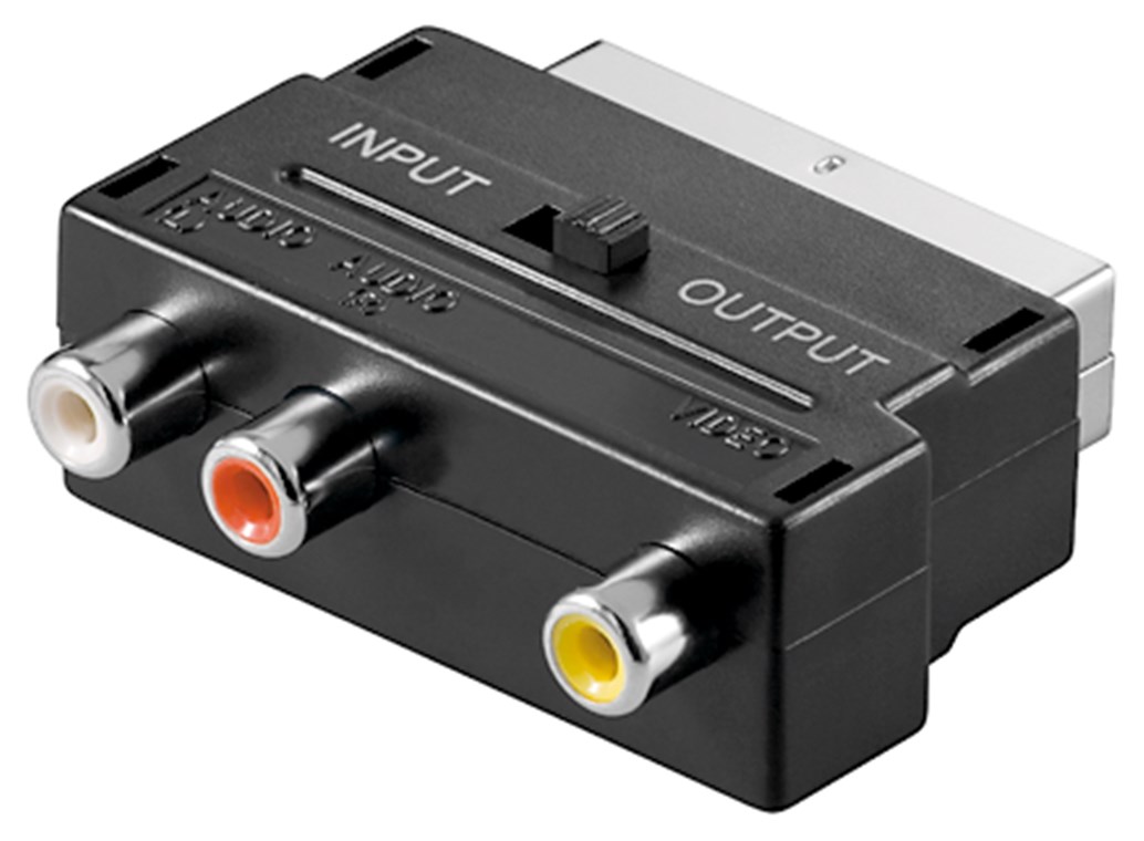 Scart-adapter (IN/OUT)