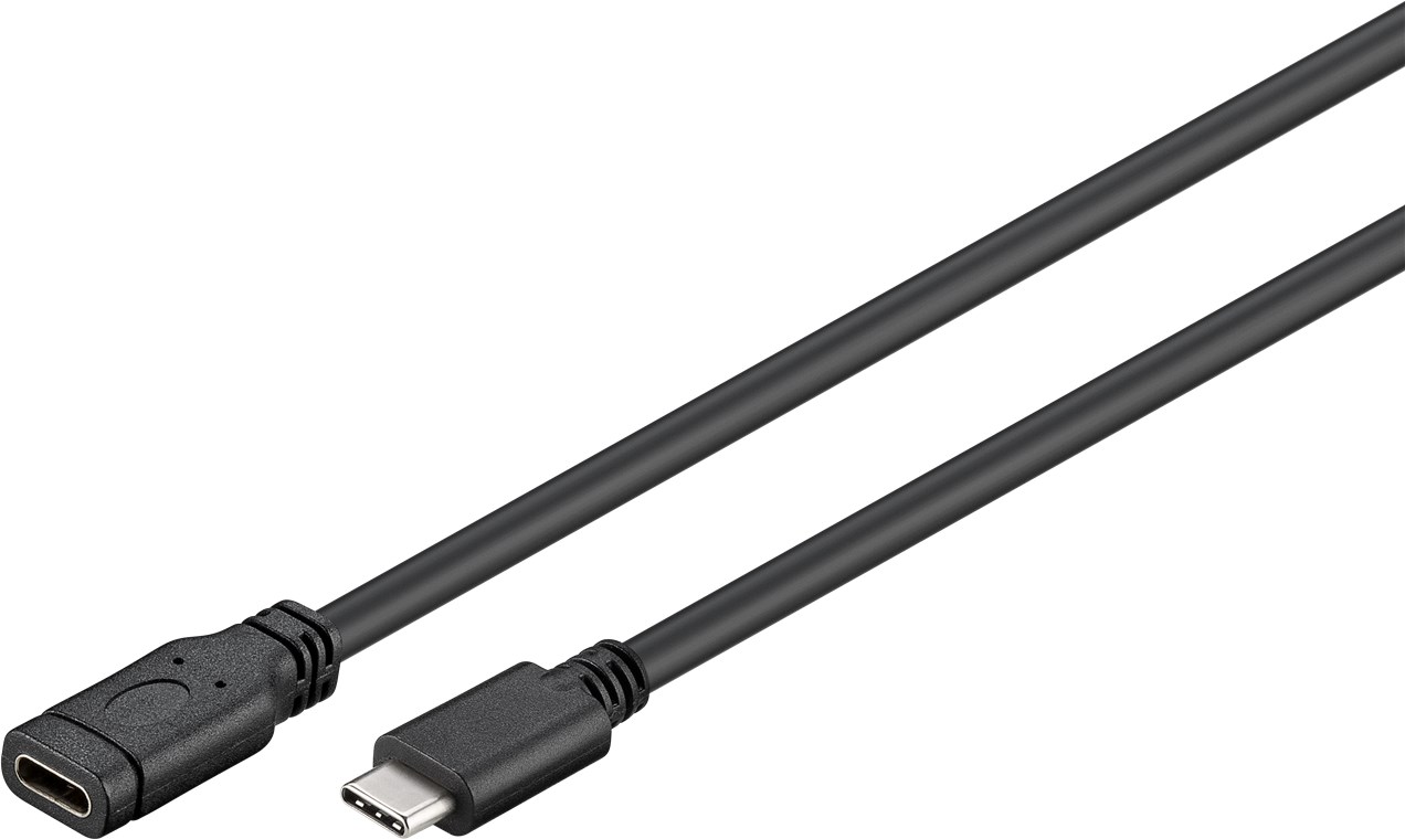 USB-C™-förlängning, USB 3.1 Gen 1, 1 m