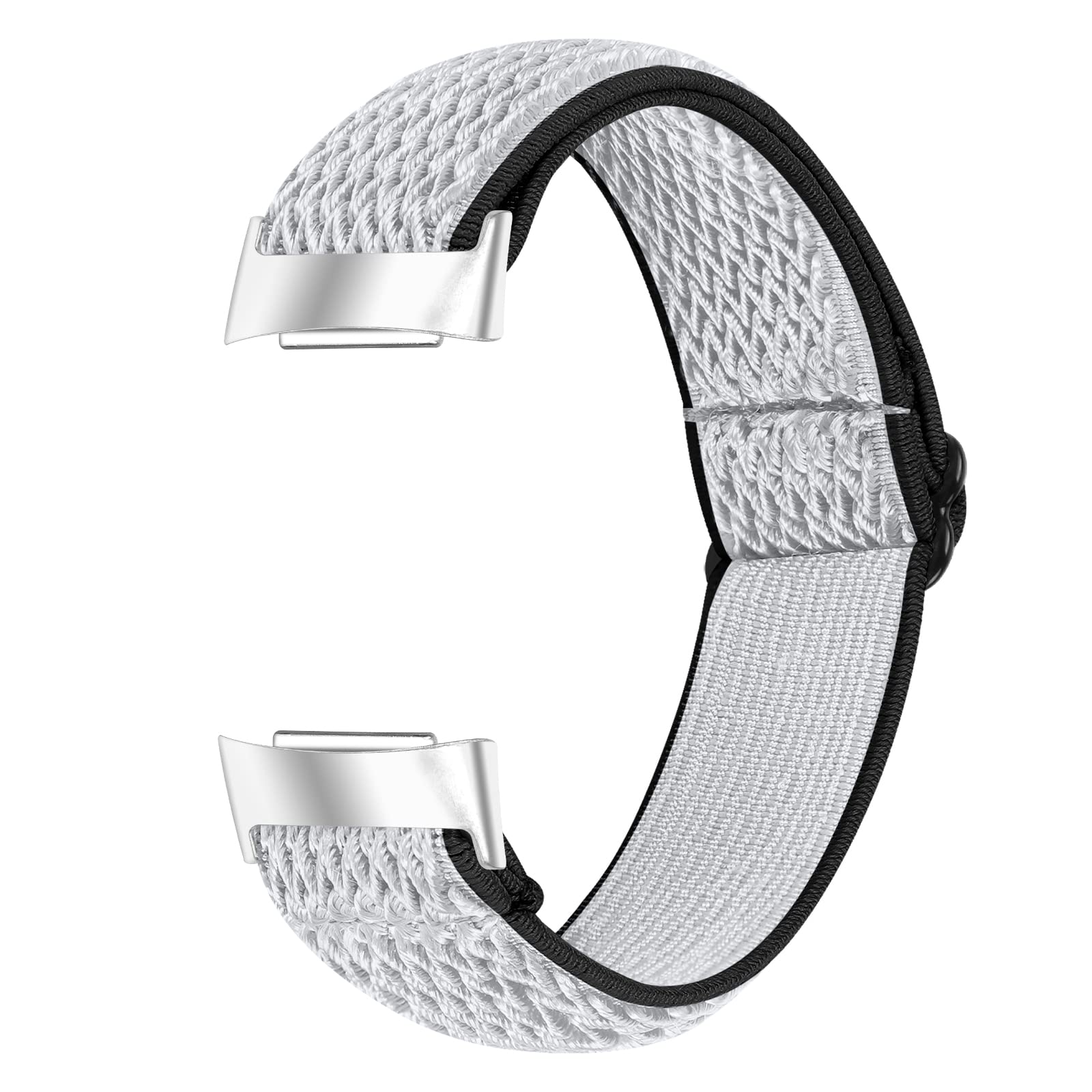 Fitbit Charge 5 armbånd Nylon Grå / Svart