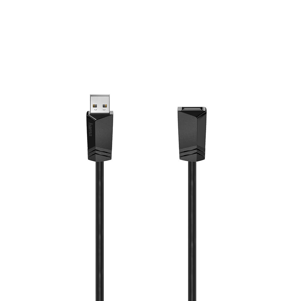 Kabel USB 2.0-förlängning 480 Mbit/s 3,0m Svart